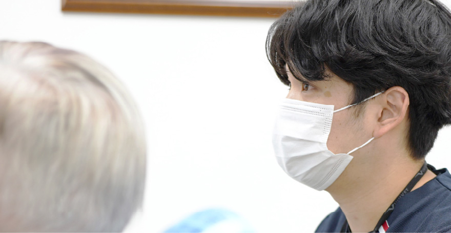 歯科医師による診察